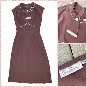 Stop Staring Bombshell Retro Dress